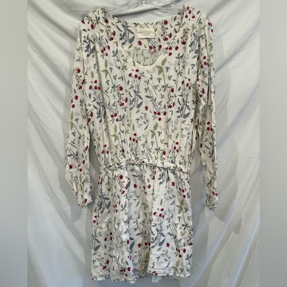 Capsule Collection By Juliette India Song April Floral Print Midi Dress Sz M - Picture 6 of 13